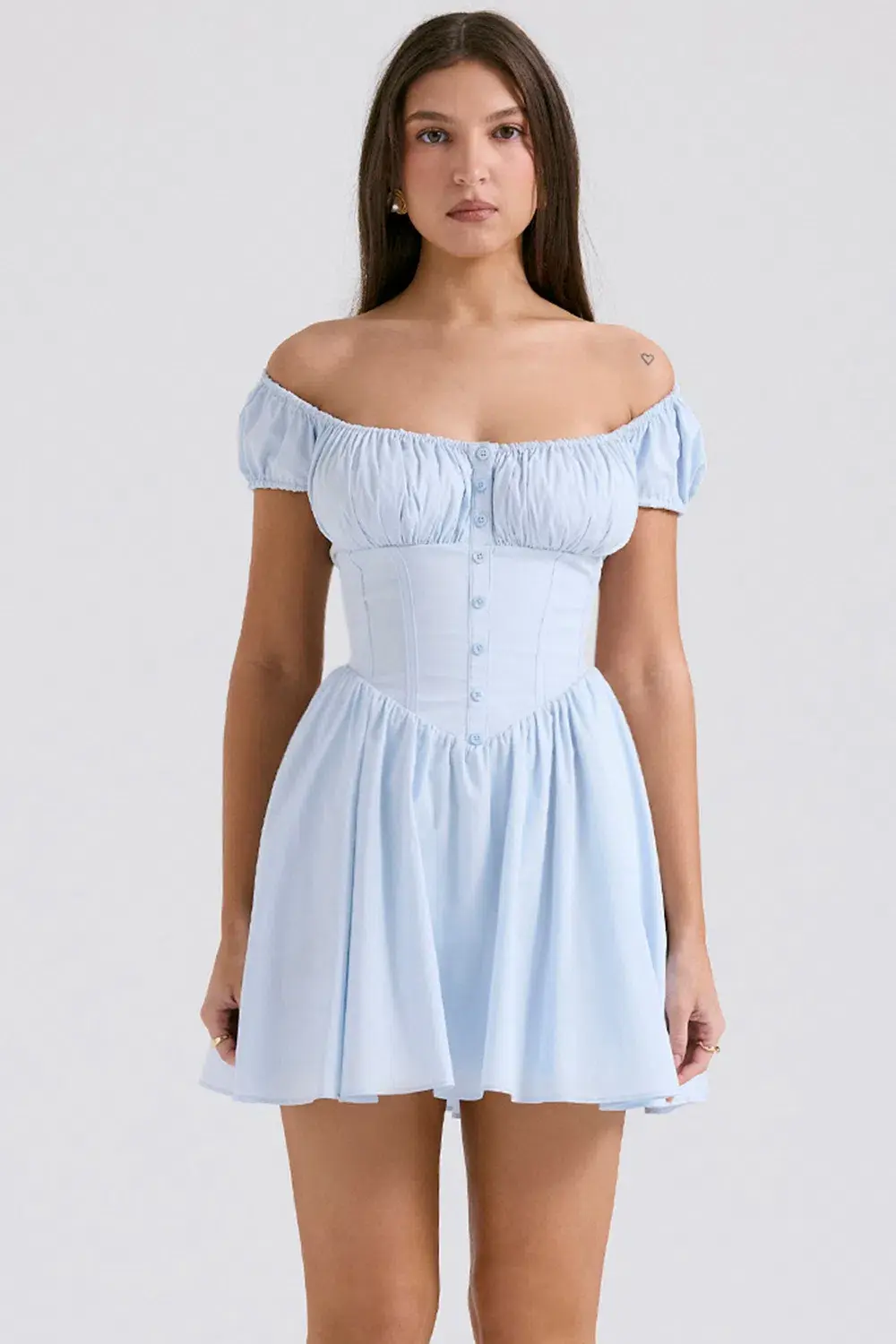 House of CB Nala mini blue size 6-8 (5CM LONGER) - Image 2