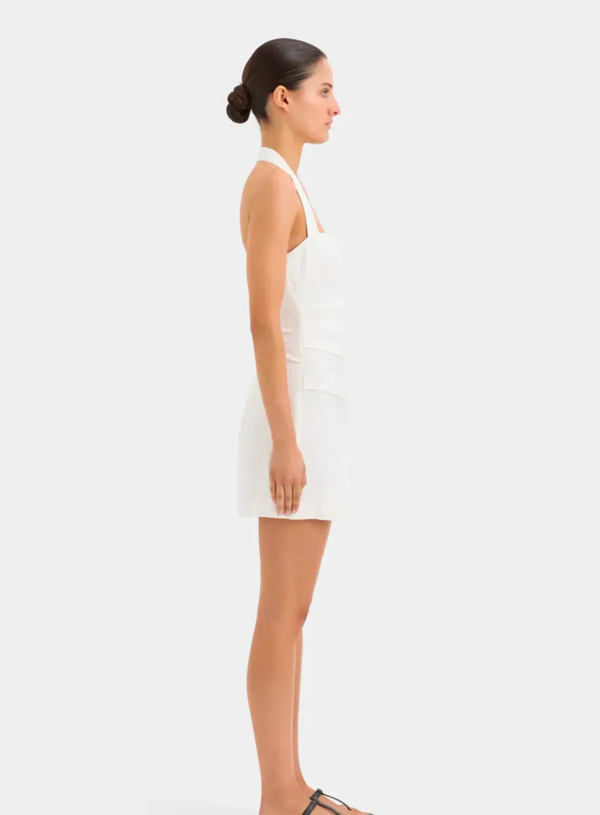 Sir The Label Noemi Halter Mini Dress Ivory Size 1 / AU 8 - Image 7