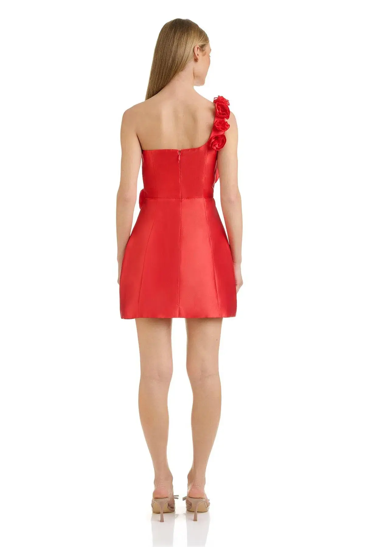 Eliya The Label - Amara Mini Dress - Red Size 14 - Image 4