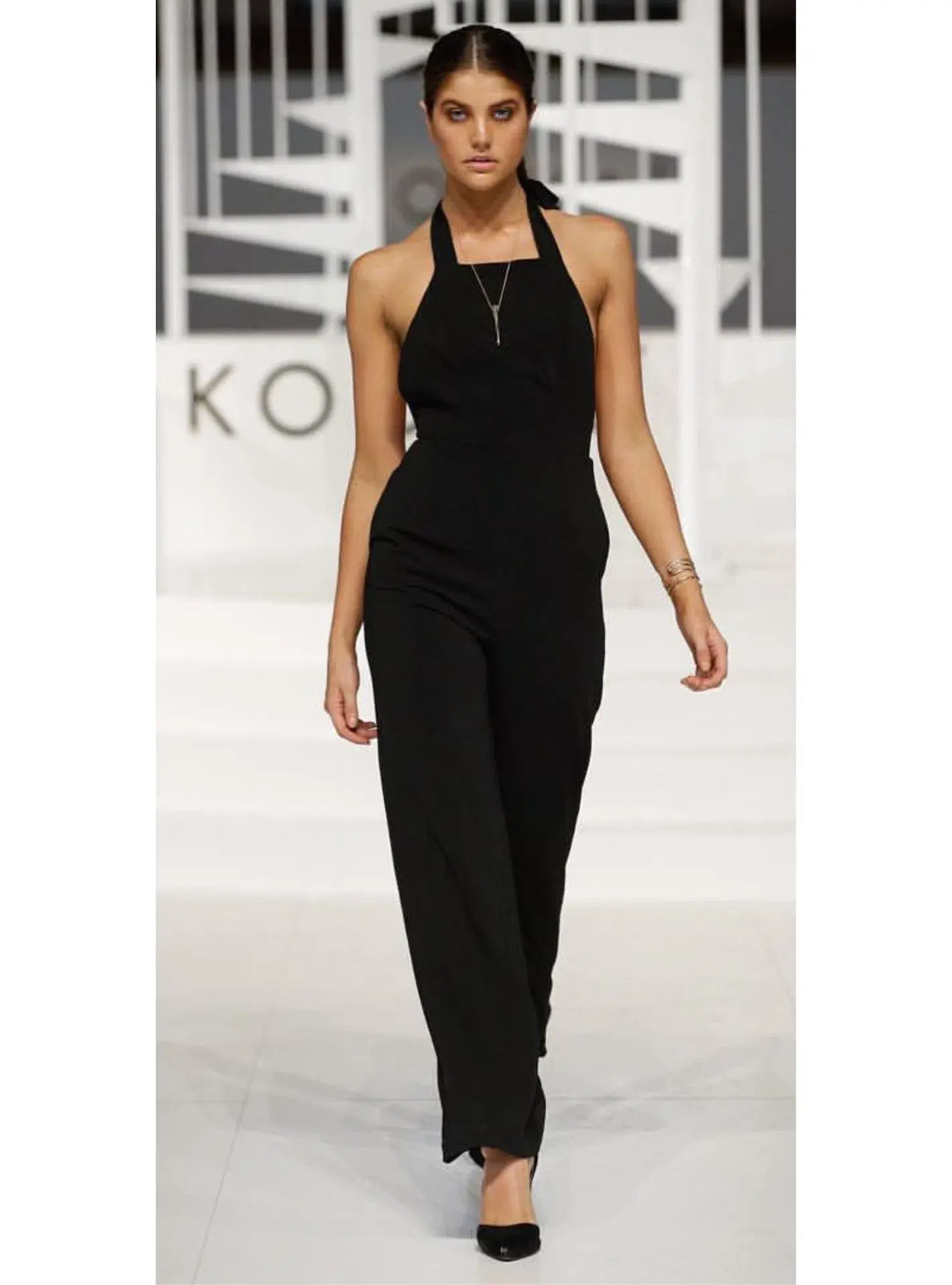 Kookai Bondi Jumpsuit Black Size 6 - Image 1