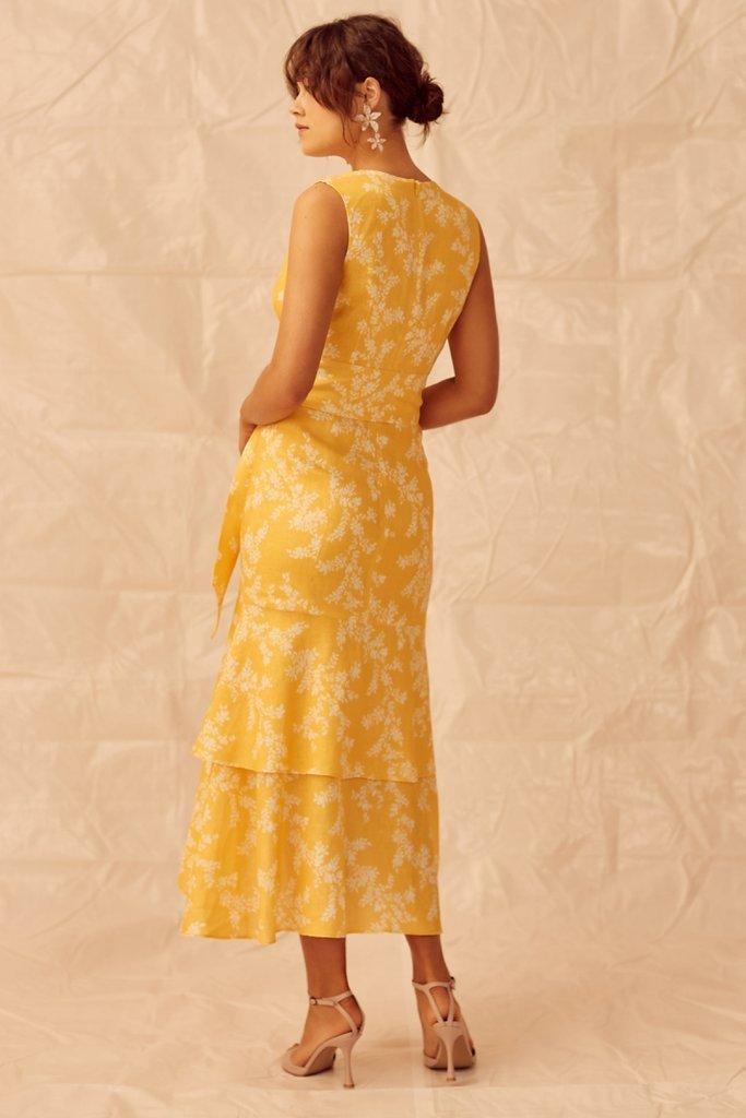 Keepsake The Label Fallen Dress in Golden  - Image 3