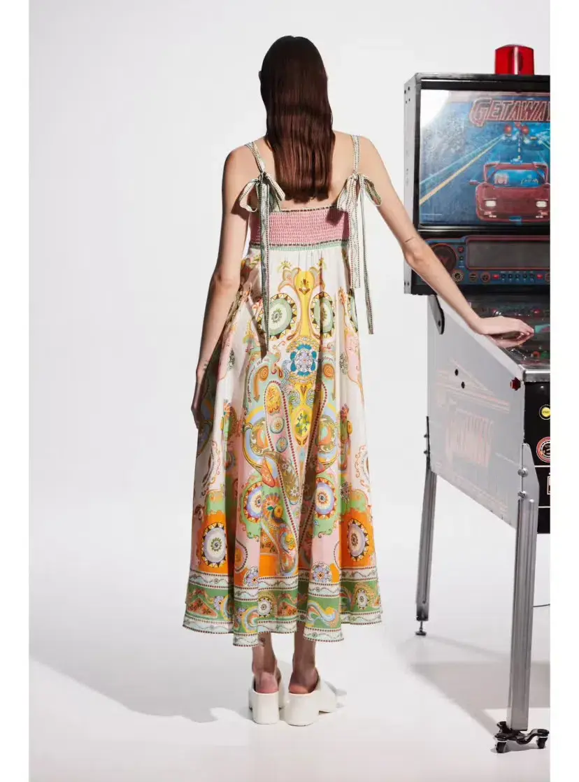 Alemais Pinball Sundress Print Size AU 8 - Image 3