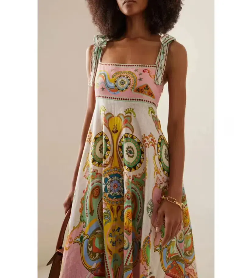Alemais Pinball Sundress Print Size AU 8 - Image 6
