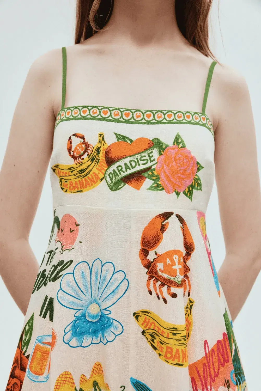 Alemais Paradiso Sundress Print Size AU 8 - Image 2