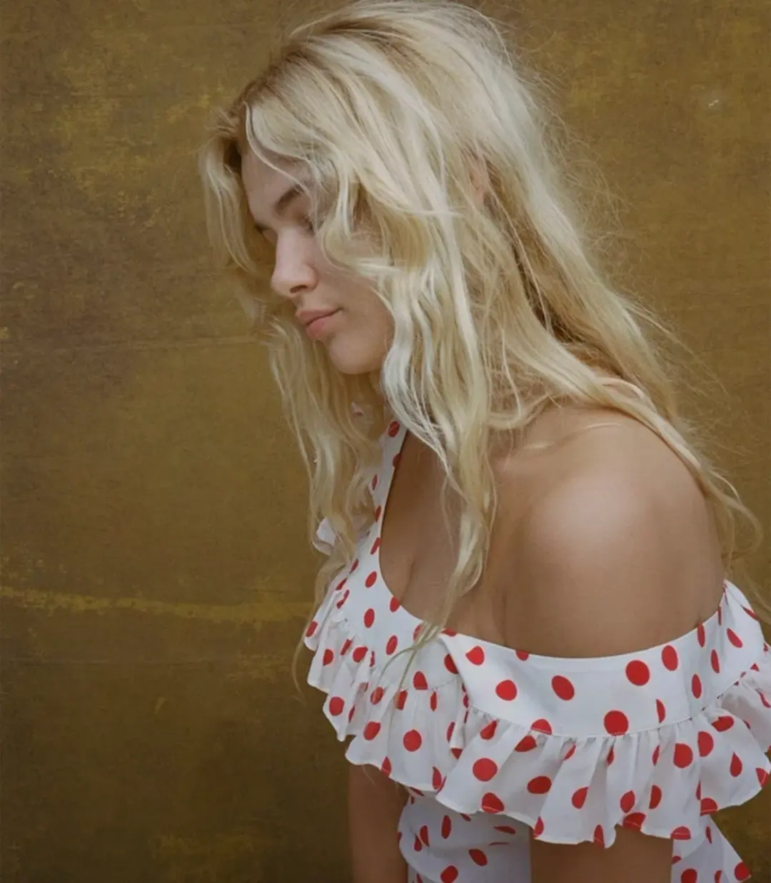 Realisation Par The Claudia Dress in Super Dot Size 10 for rent on The Volte - main image