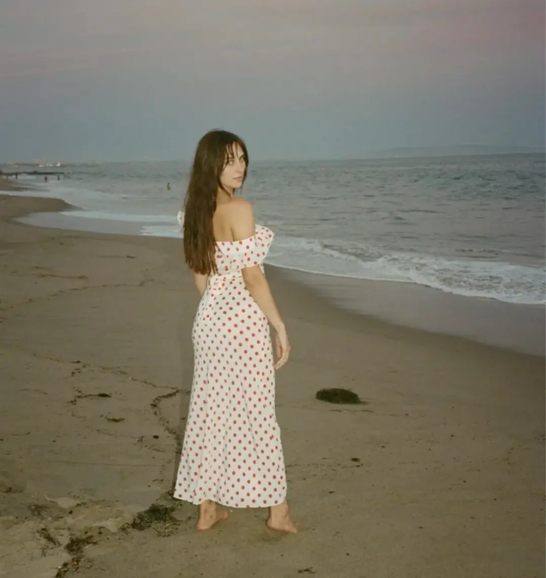 Realisation Par The Claudia Dress in Super Dot Size 10 for rent on The Volte - main image