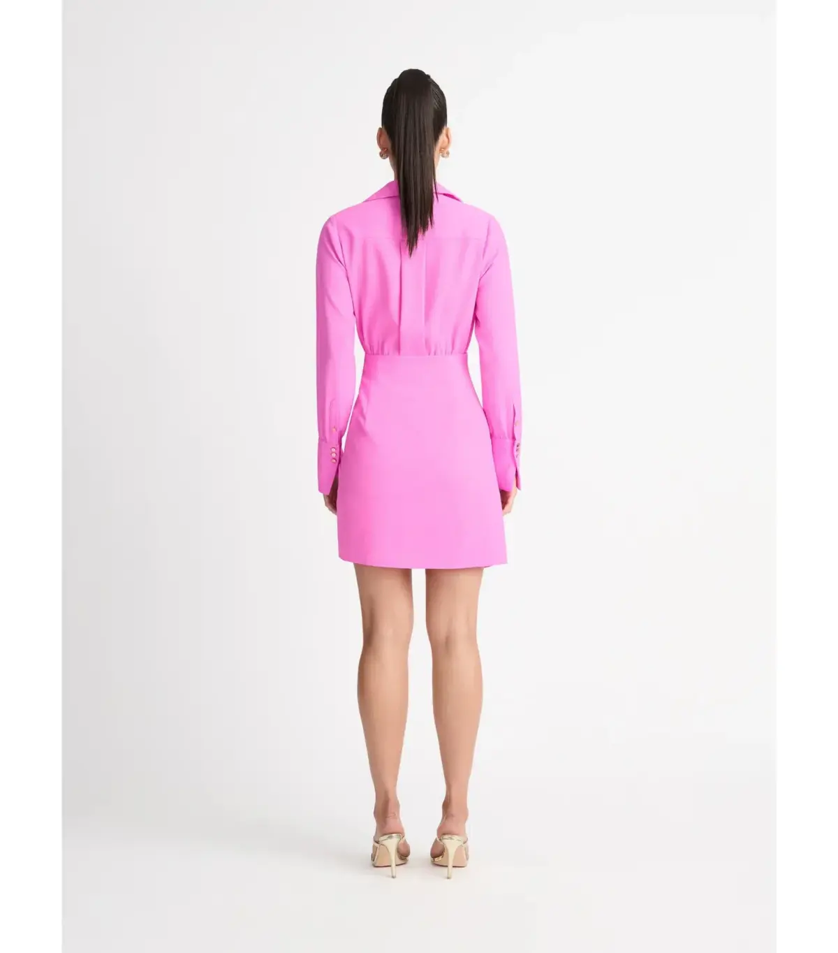 Sheike Malibu Mini Dress Pink Size AU 6 - Image 2