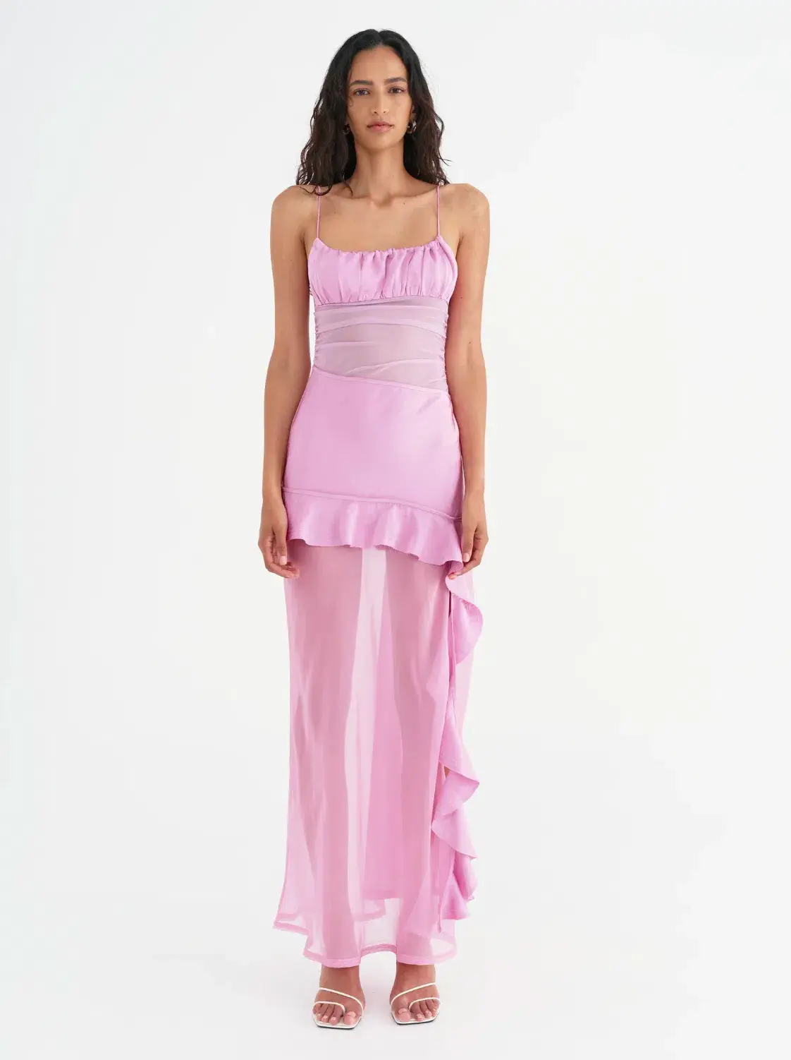 Benni Delilah Maxi Dress in Bubblegum Size S / AU 8 - Image 1