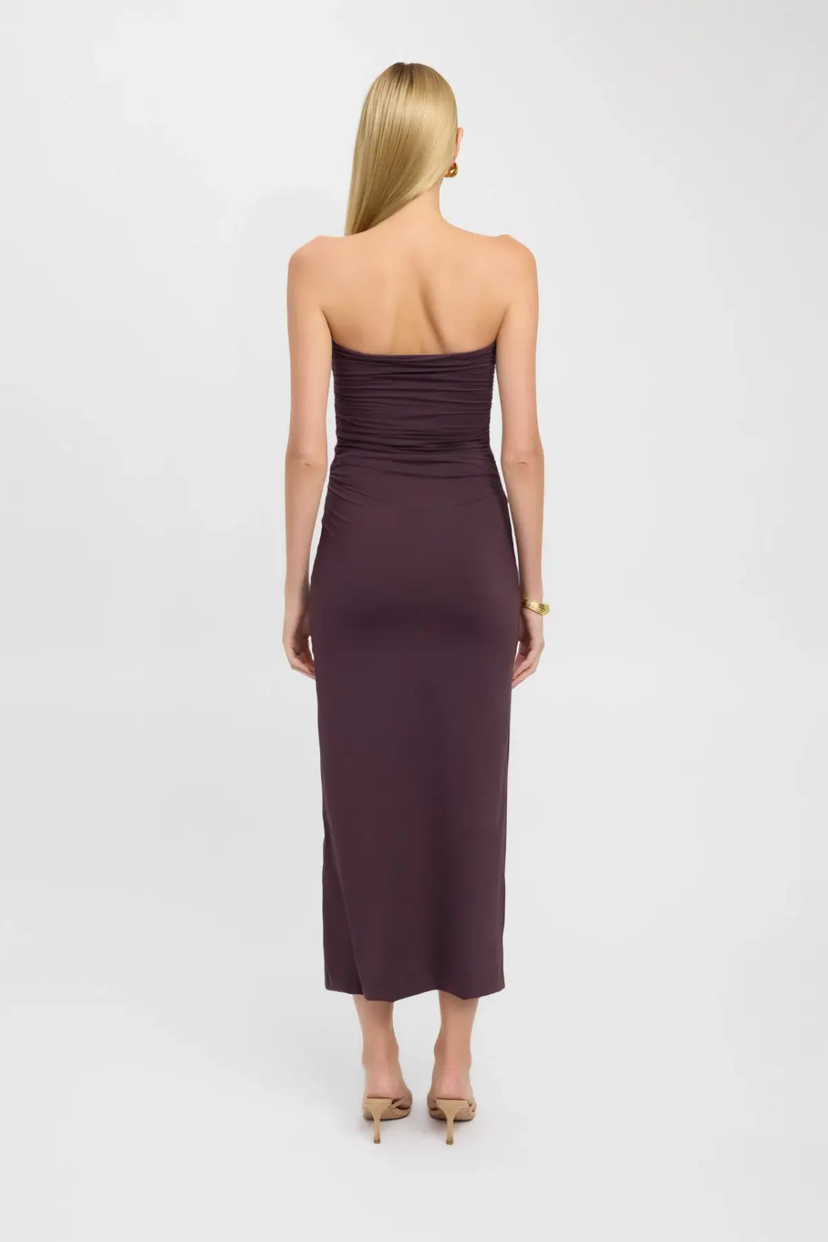 Kookai Tayla Trim Dress Cocoa Size 10 - Image 2