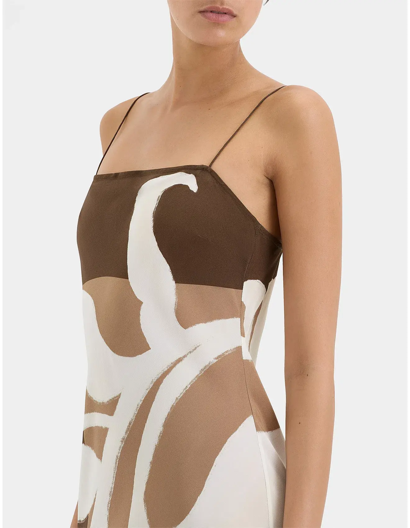 Sir the Label Portia Slip Dress Chocolate Sorrento Size 2 / AU 10 - Image 5