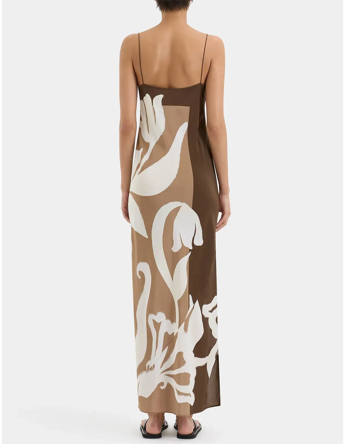 Sir the Label Portia Slip Dress Chocolate Sorrento Size 2 / AU 10 - Image 3