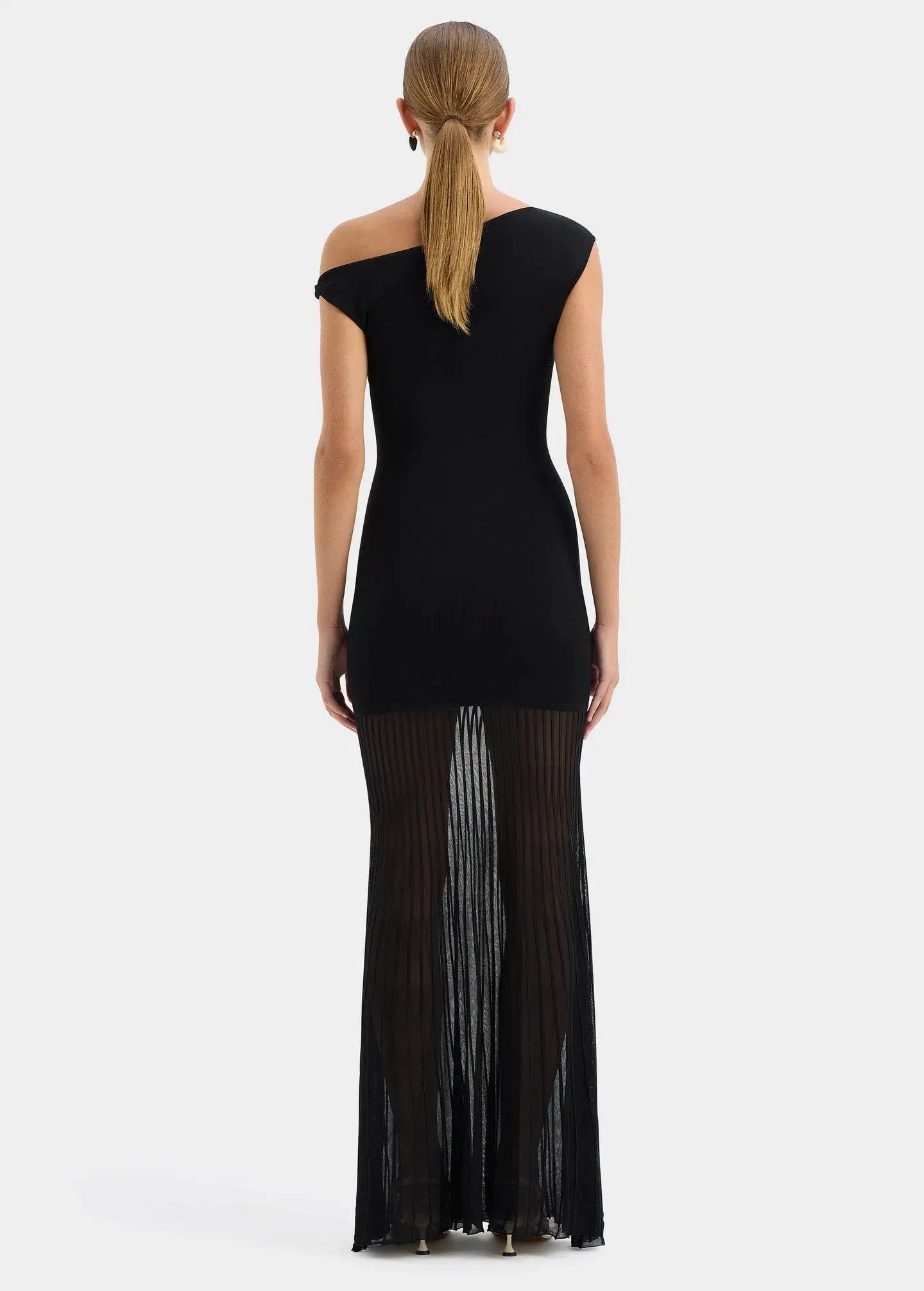 Sir the Label Indigo Twist Dress Black Size 12 - Image 3