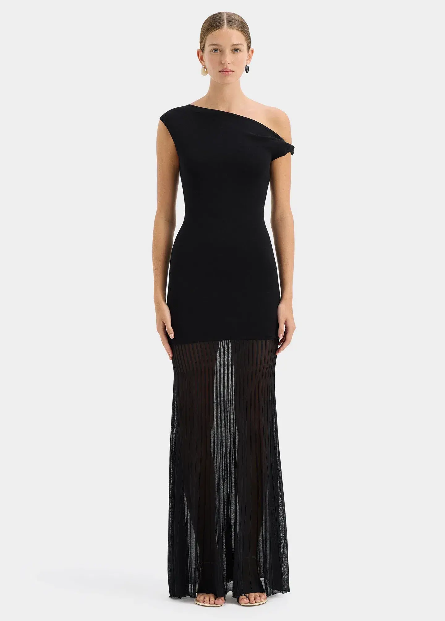 Sir the Label Indigo Twist Dress Black Size 12 - Image 1