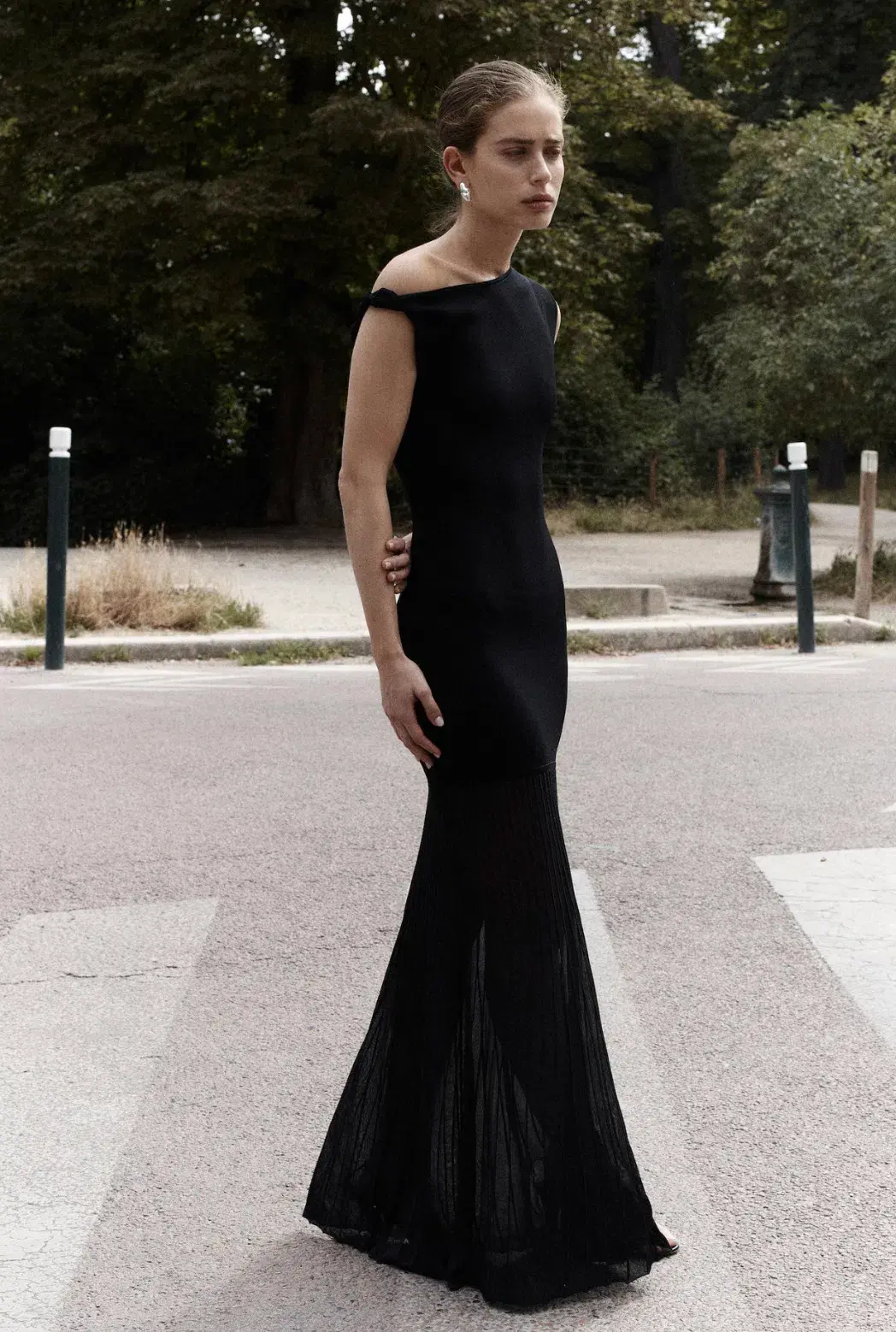 Sir the Label Indigo Twist Dress Black Size 12 - Image 5