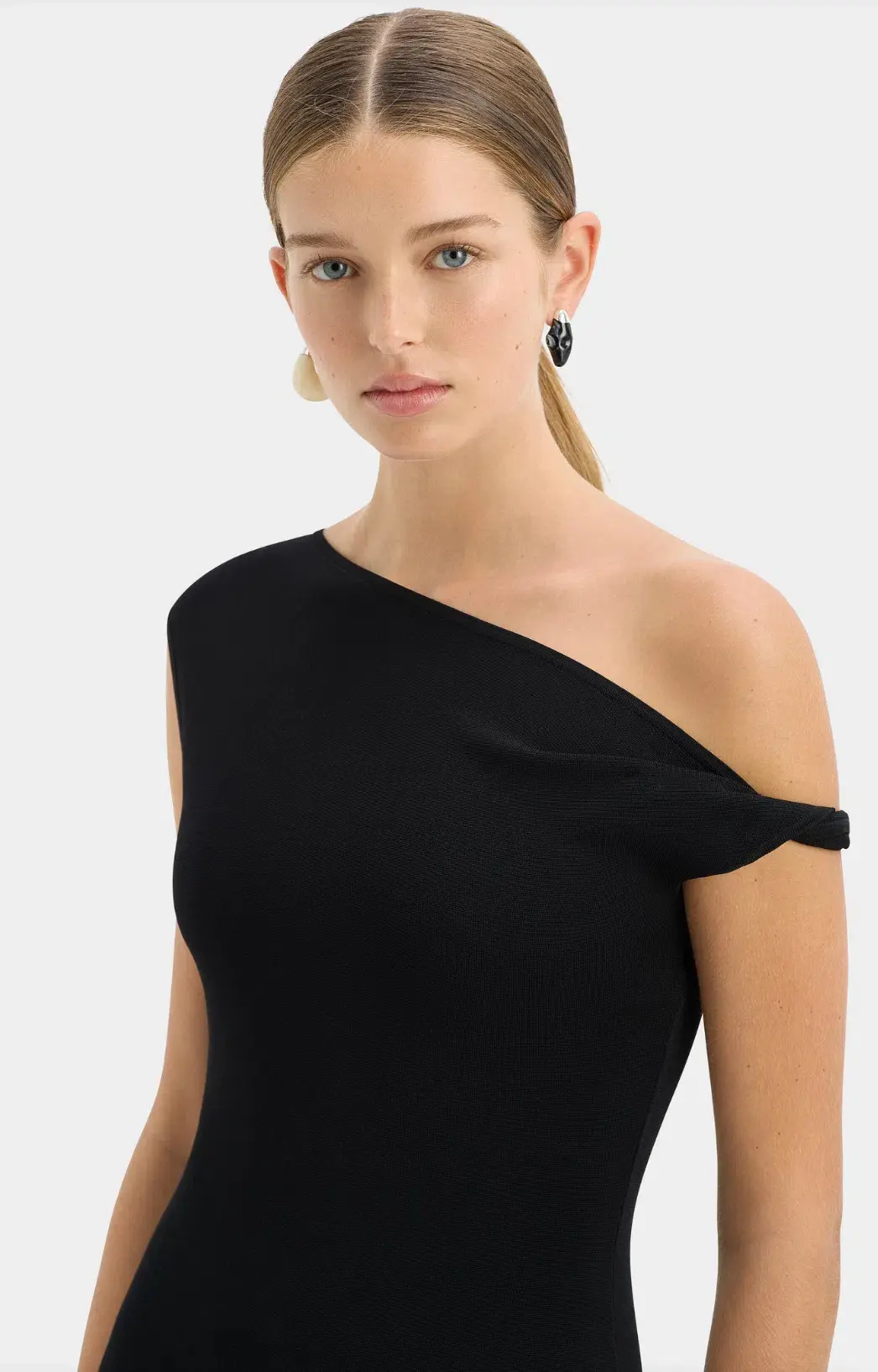 Sir the Label Indigo Twist Dress Black Size 12 - Image 2