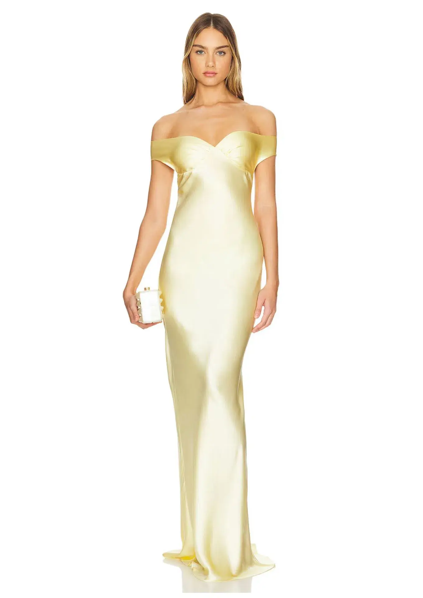 Natalie Rolt Bridget Dress Lemon Yellow Size 8 - Image 1