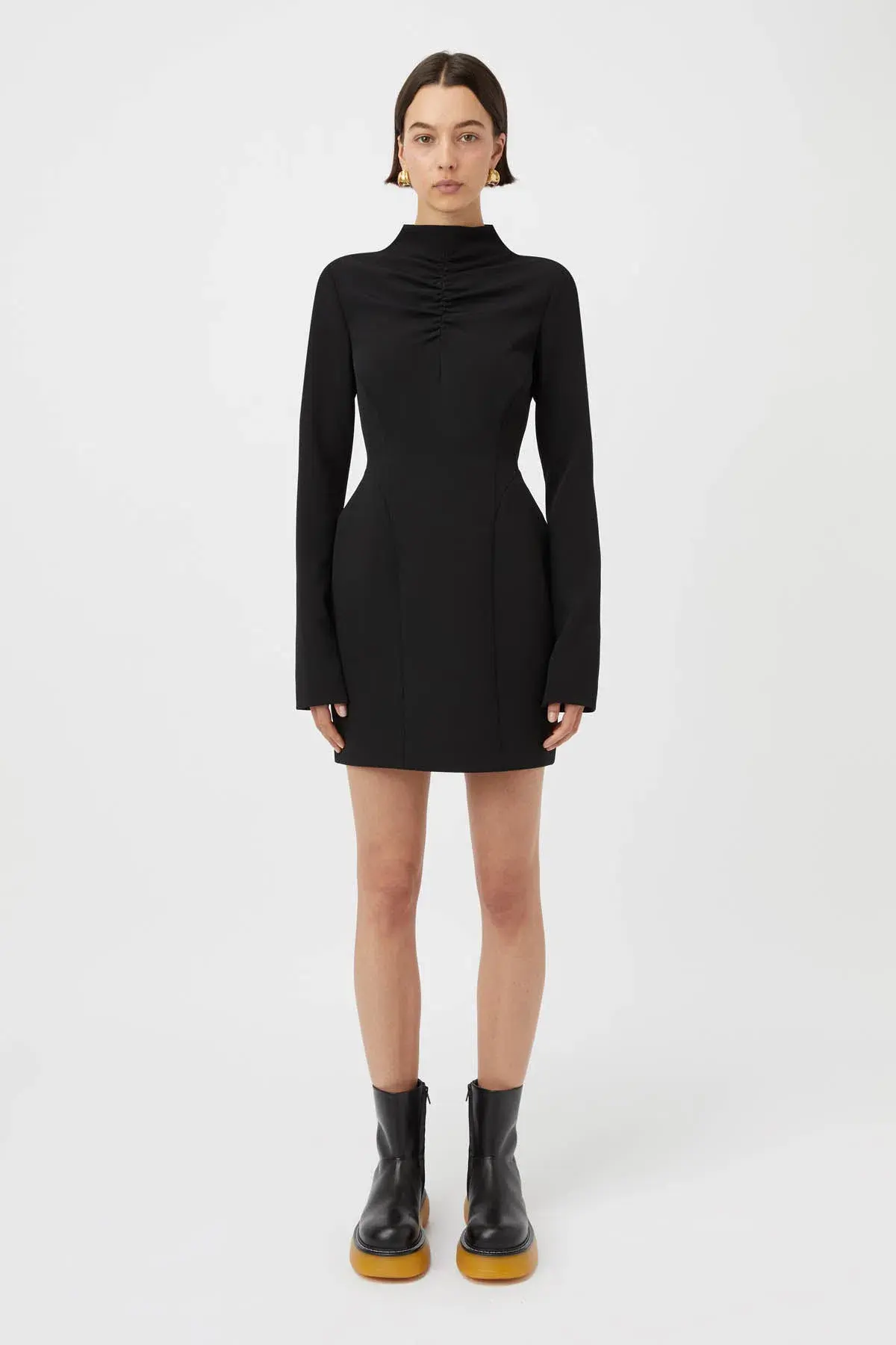 Camilla & Marc Portico Mini Dress Black Size 8 - Image 1