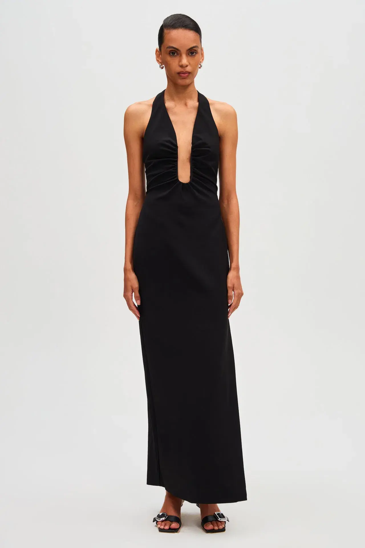 MISHA The Alusia Dress Black Size 12 - Image 1