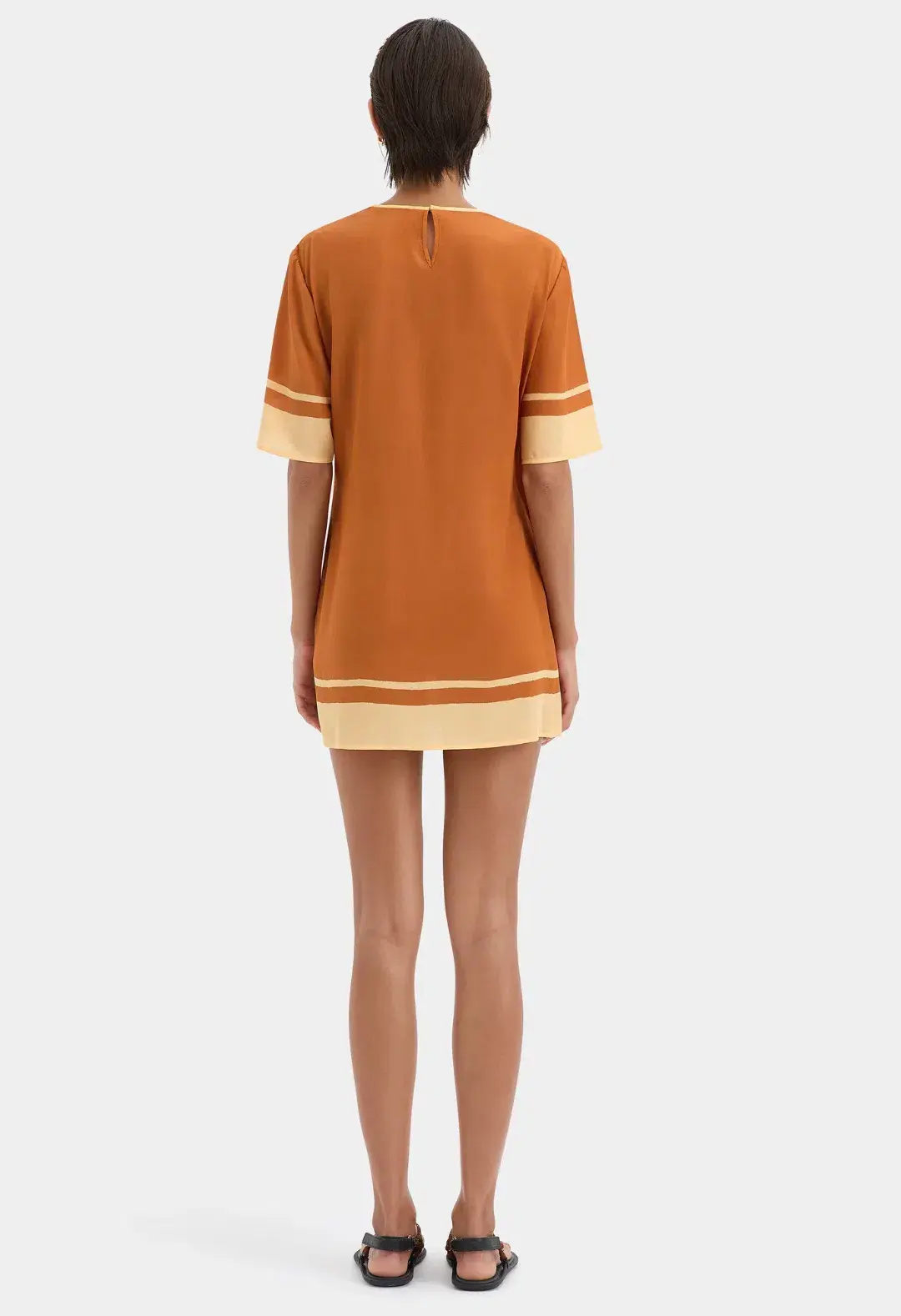 Sir the Label Soma Mini Dress Rust Size 10 - Image 3