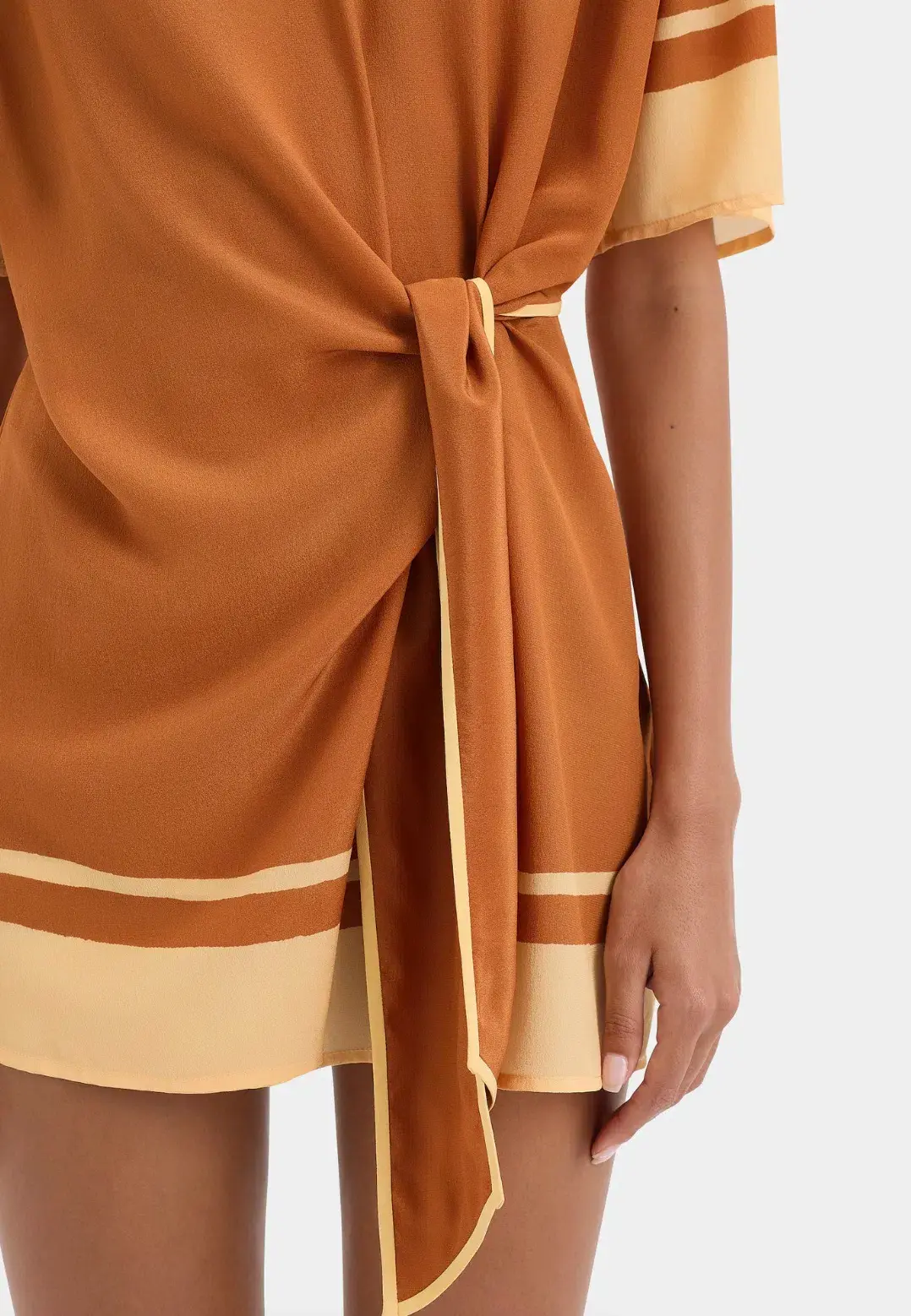 Sir the Label Soma Mini Dress Rust Size 8 - Image 5