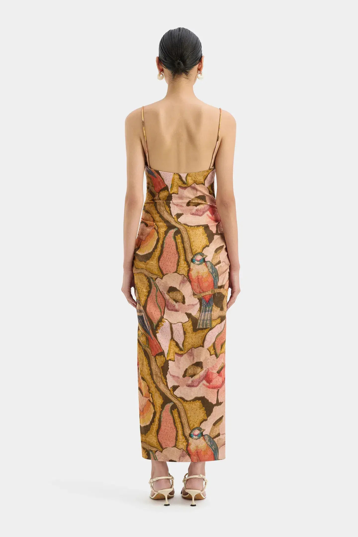 Sir the Label Talulah Column Dress Sanderling Floral Size 1 (AUS 8) - Image 2