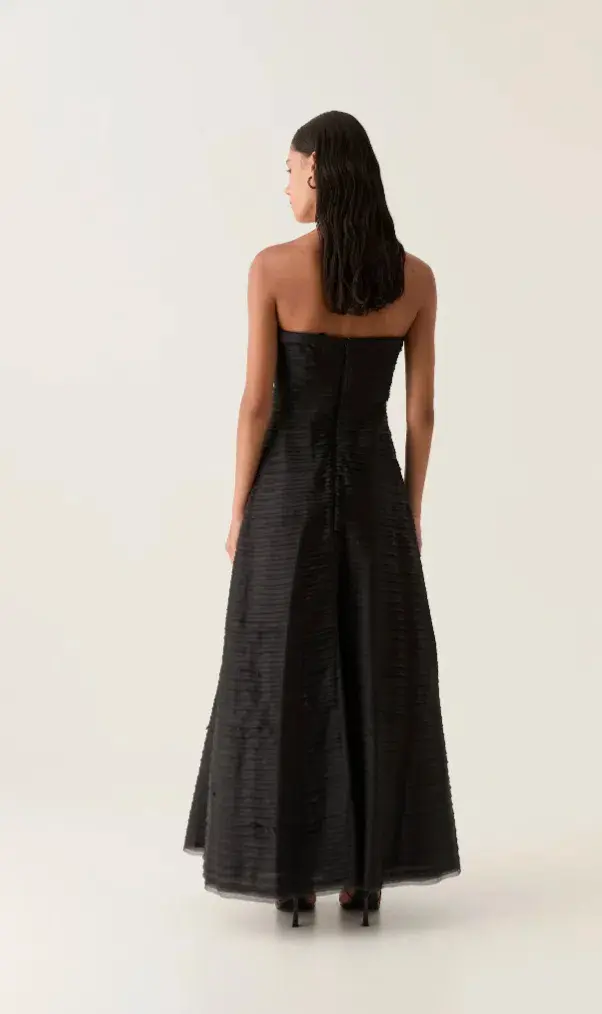 Aje Soundscape Maxi Dress Black Size AU 10  - Image 3