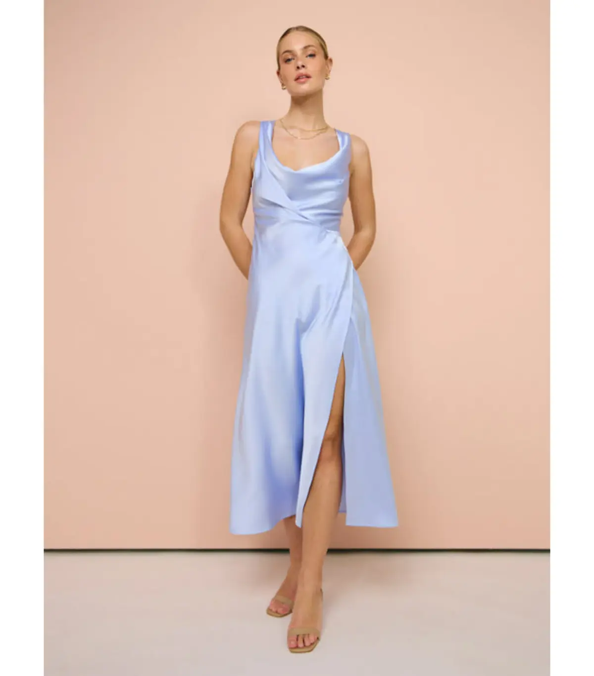 One Fell Swoop Carrie Dress in Periwinkle Size AU 12 - Image 1