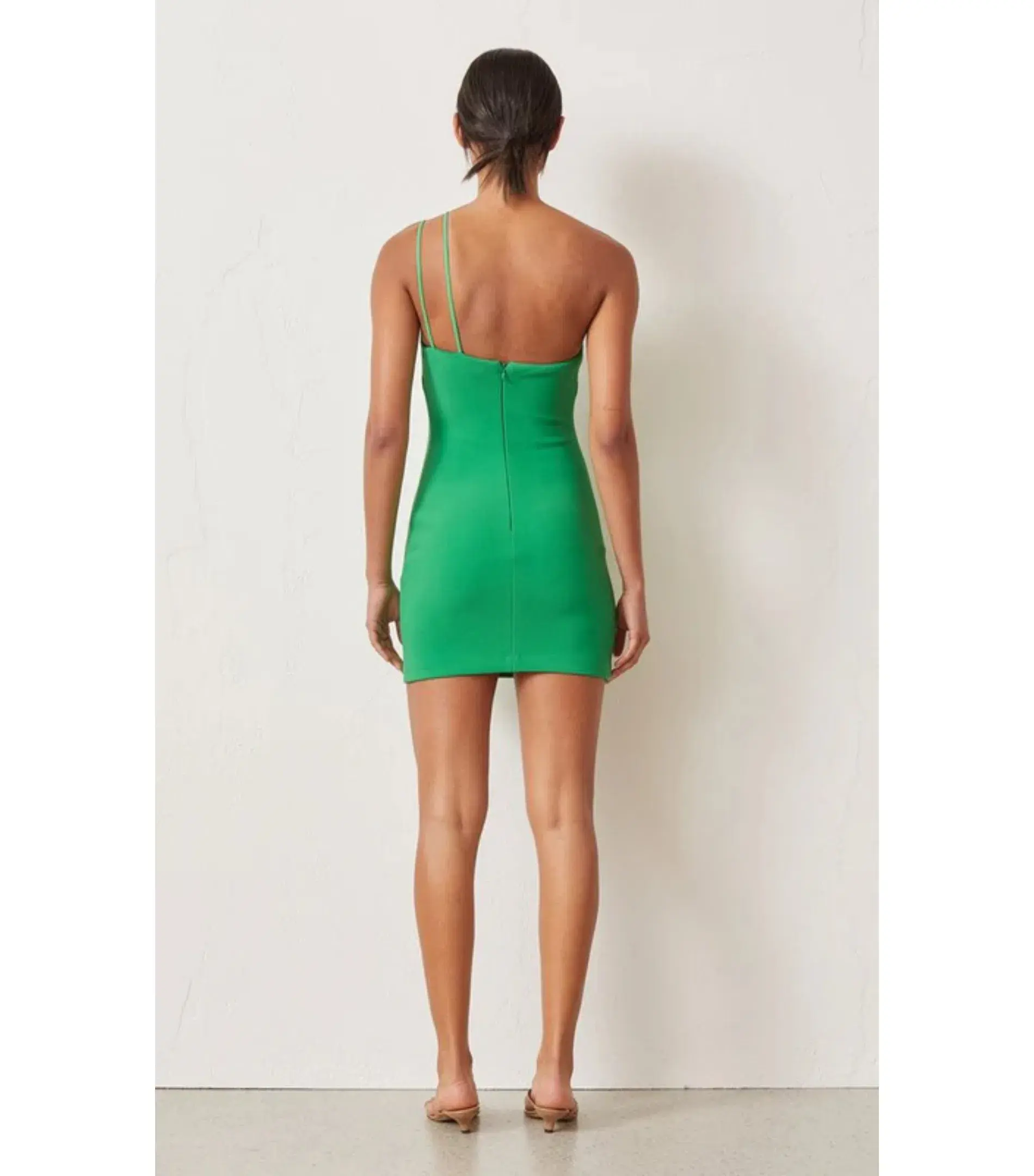 Bec & Bridge Emerald Avenue Mini Dress Green Size AU 6 - Image 2