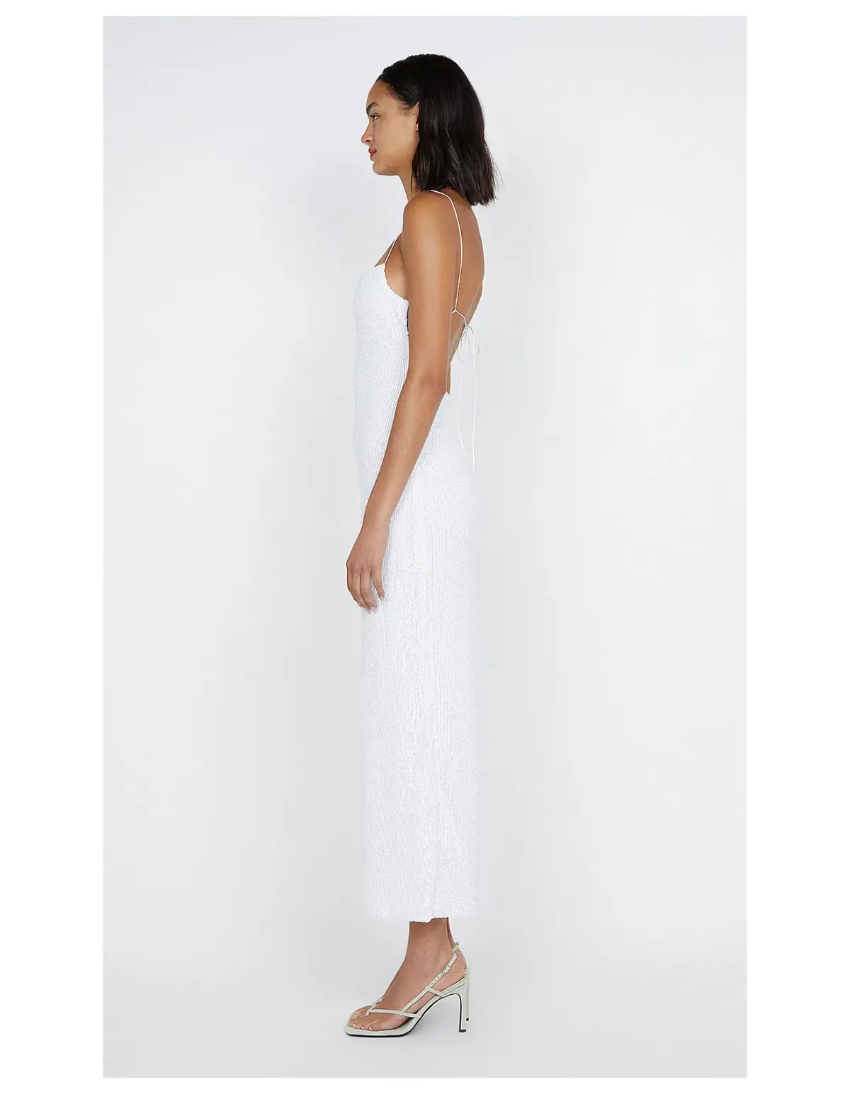 BEC & BRIDGE AALIYAH SEQUIN MAXI DRESS SIZE AU 12 - Image 3