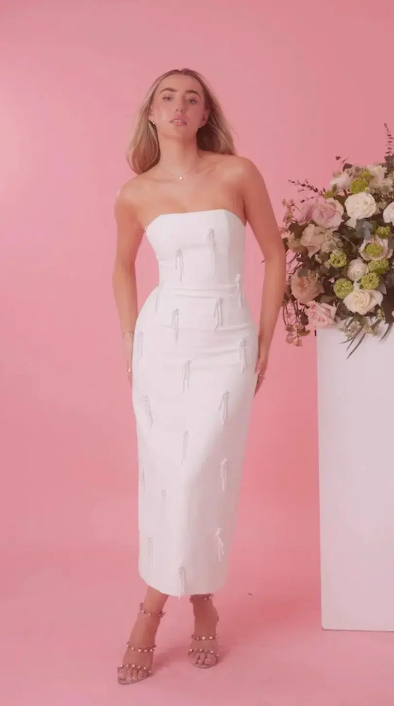 Odd Muse Embelished Midi Dress - Image 6