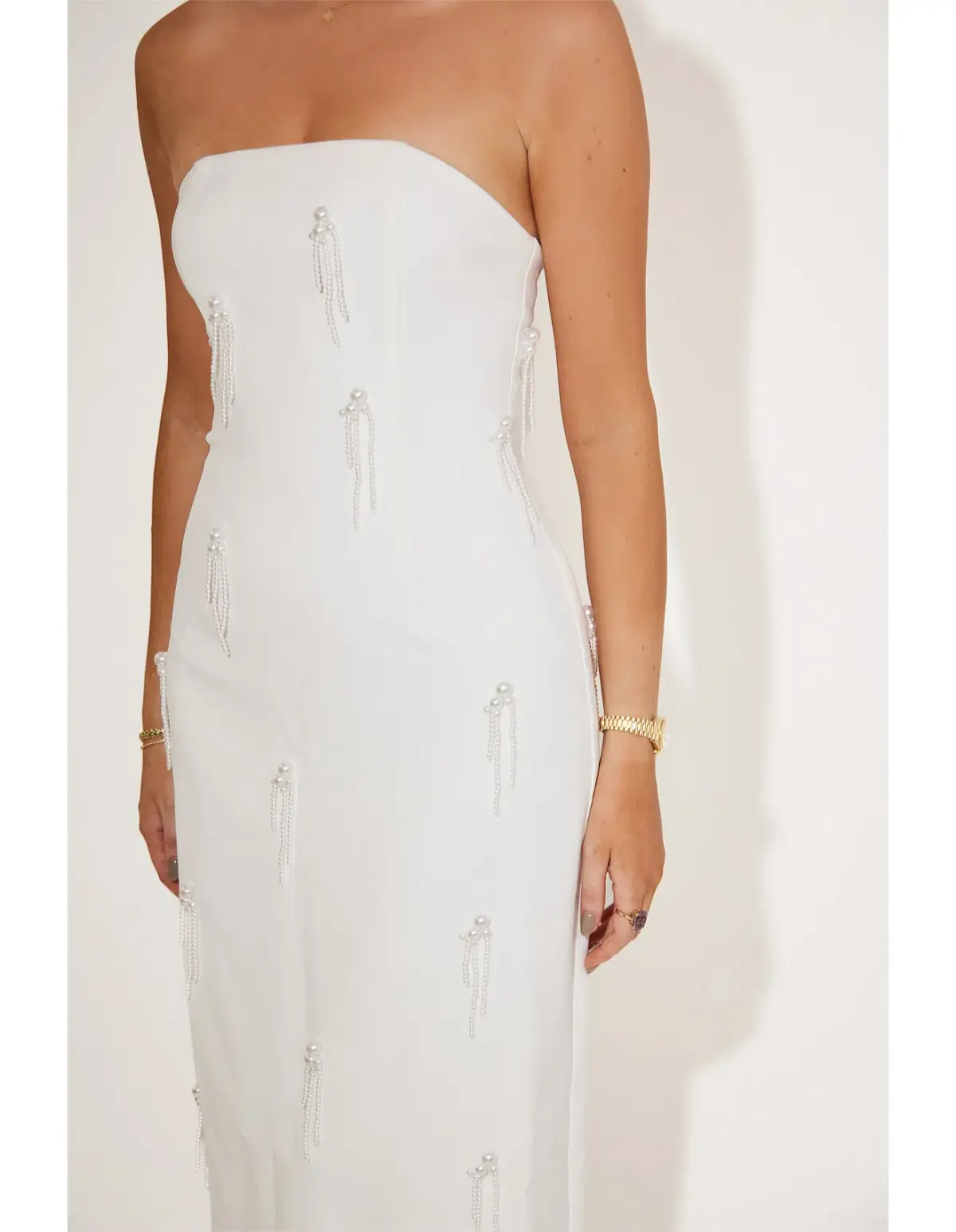 Odd Muse Embelished Midi Dress - Image 3