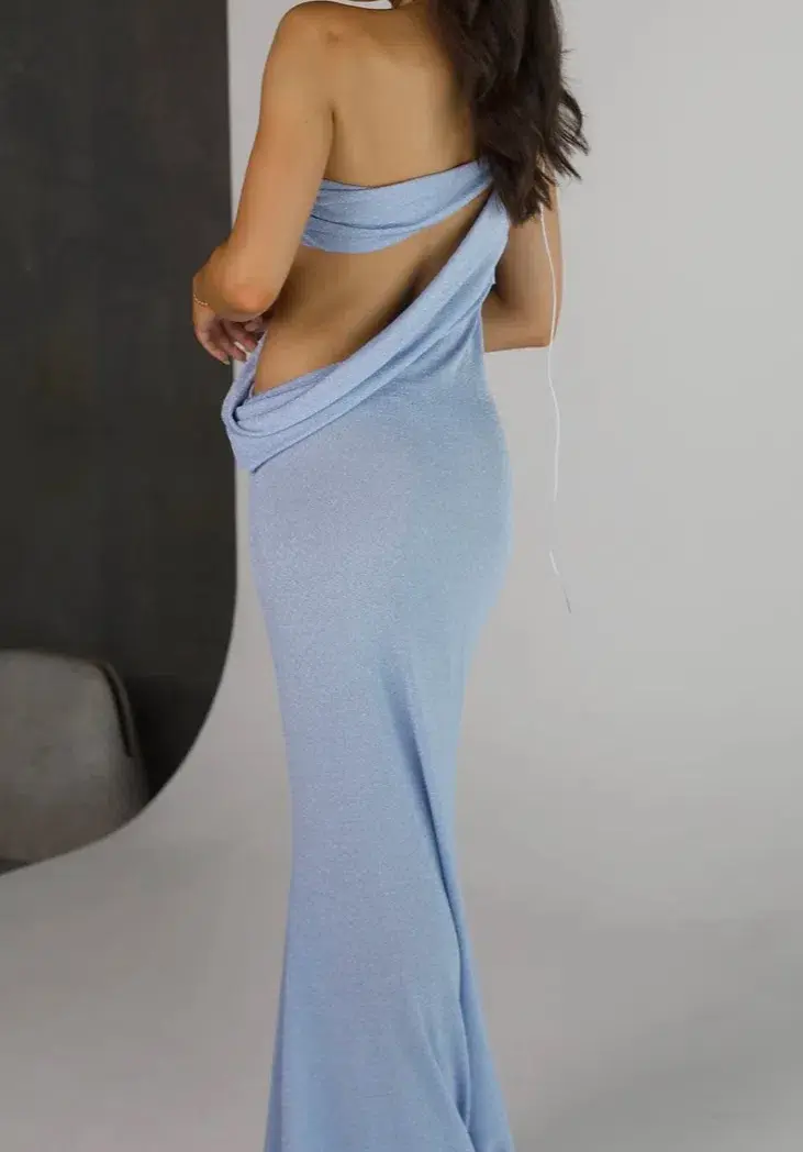 Natalie Rolt Elissa Dress in Periwinkle Blue Size 1 /Au 8 - Image 1
