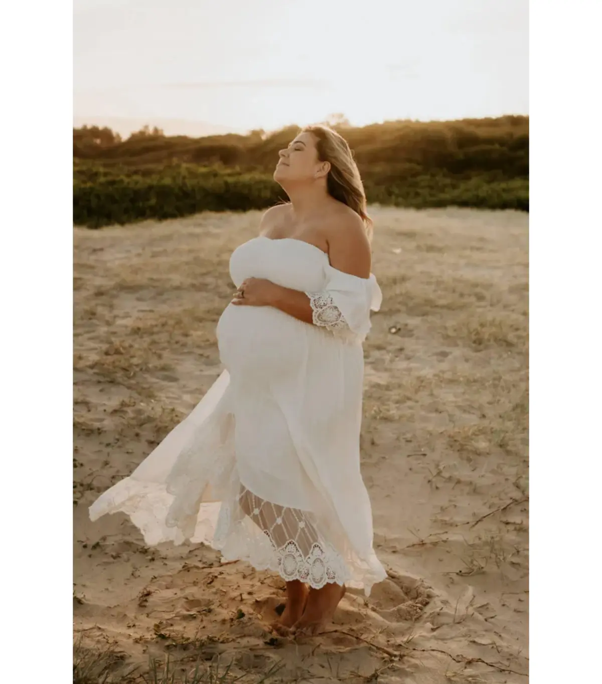 Coven & Co Folklore Gown White Size XL / AU 16  - Image 3