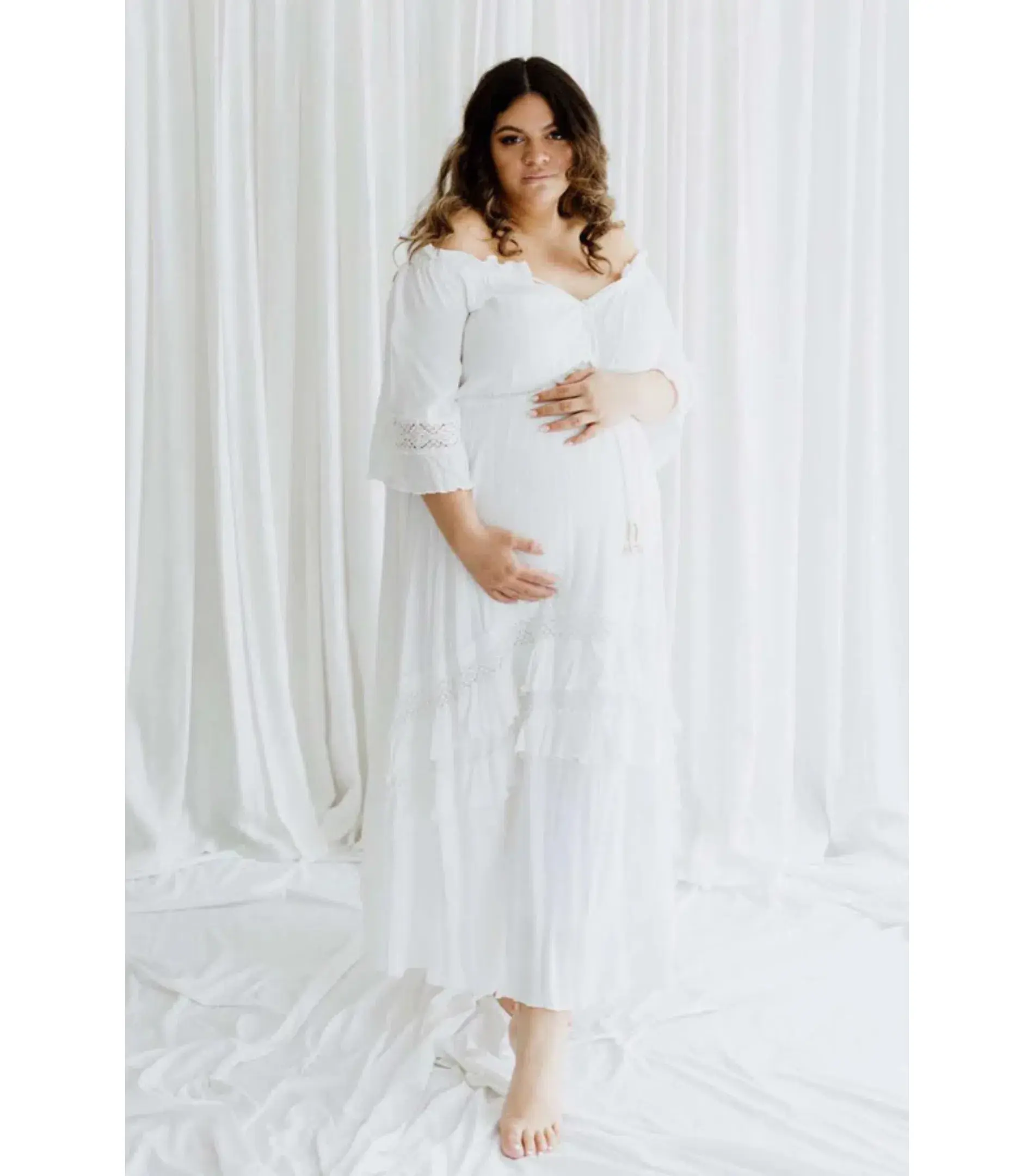 Coven & Co Juliet Gown White Size S / AU 10 - Image 1