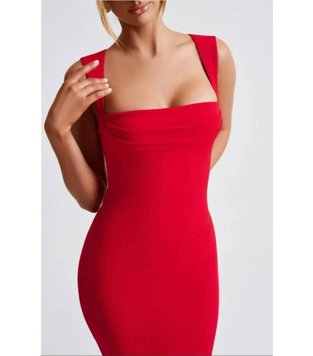 Bamba Helena Maxi Dress Red Size XS / AU 6 - Image 3