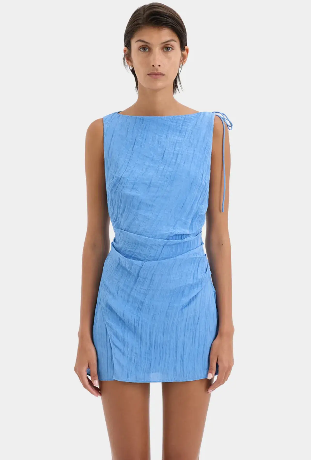 Sir the Label Ligera Mini Dress Cornflower Blue Size 1 / AU 8  - Image 2