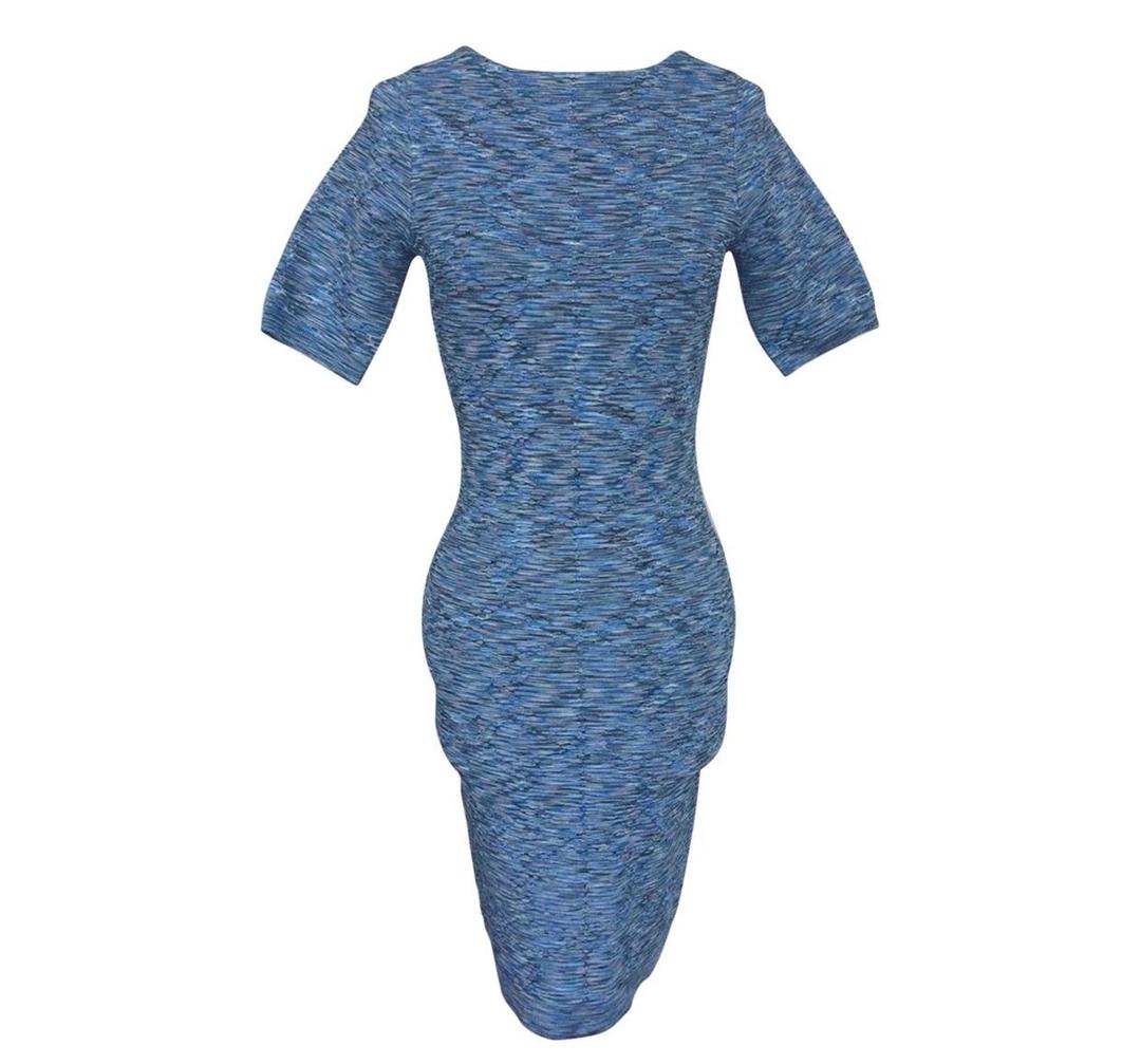 Karen Millen Body on Dress Blue Size 12 for rent on The Volte - main image