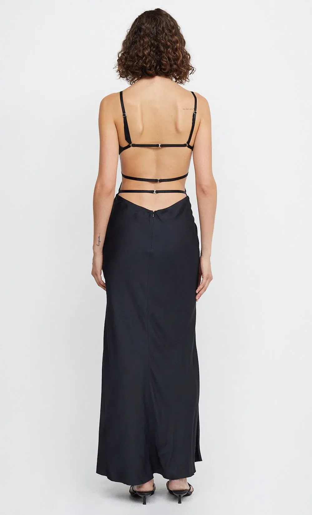 Bec & Bridge Diamond Days Maxi Dress Black Size XS / AU 6 - Image 2