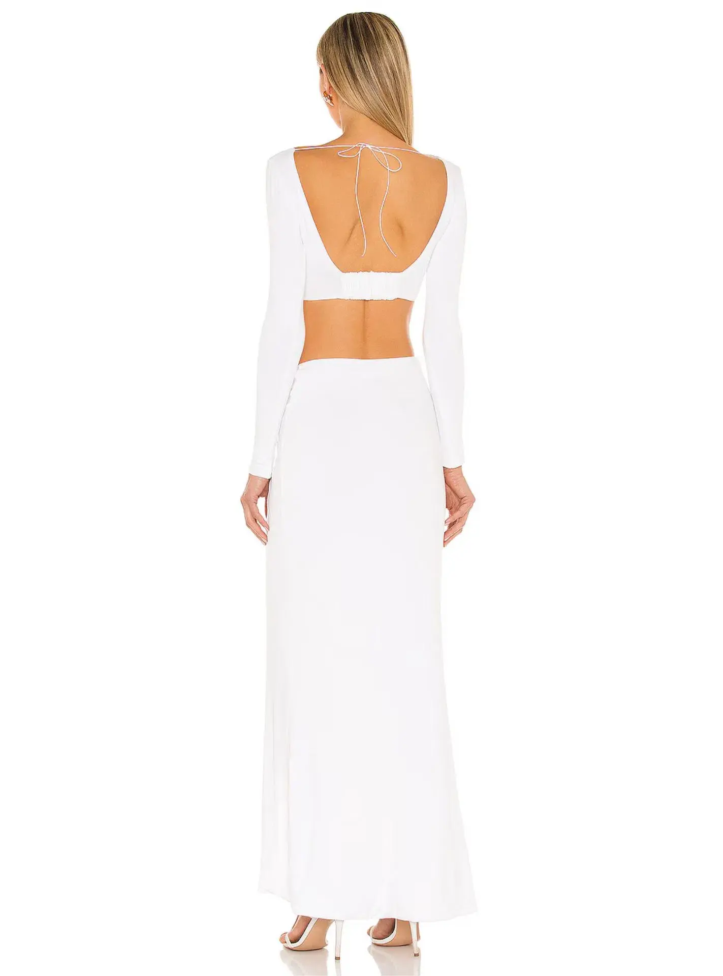 Natalie Rolt Clementine Set White Size 0 / AU 6 - Image 3