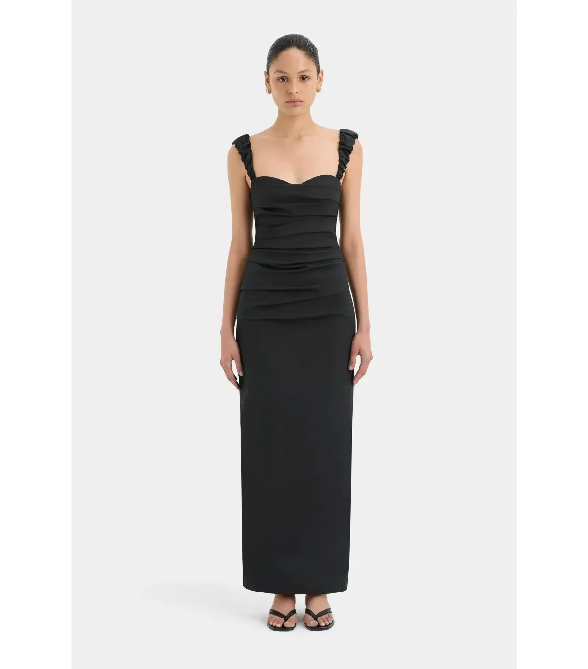 Sir the Label Azul Balconette Gown Black Size AU 8 - Image 1