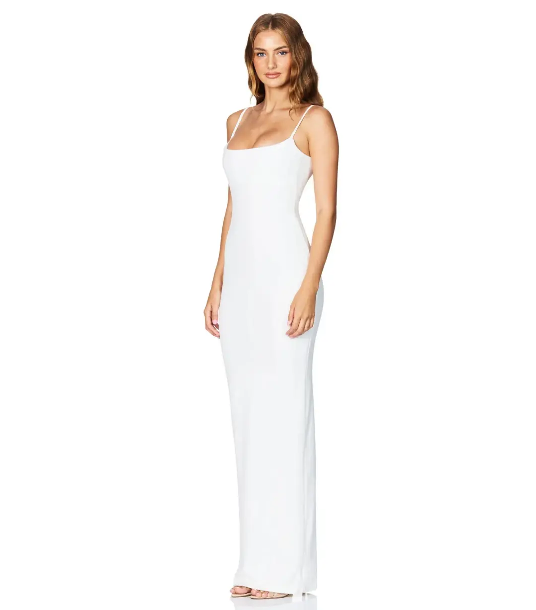 Love Nookie Bailey Maxi Dress in Ivory Size AU 10 for rent on The Volte - main image