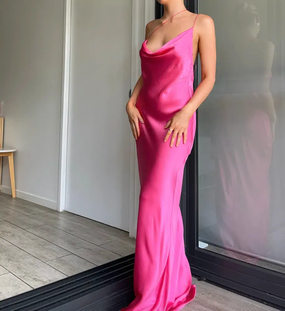 Natalie Rolt Gown Pink Size 1/8 - Image 2
