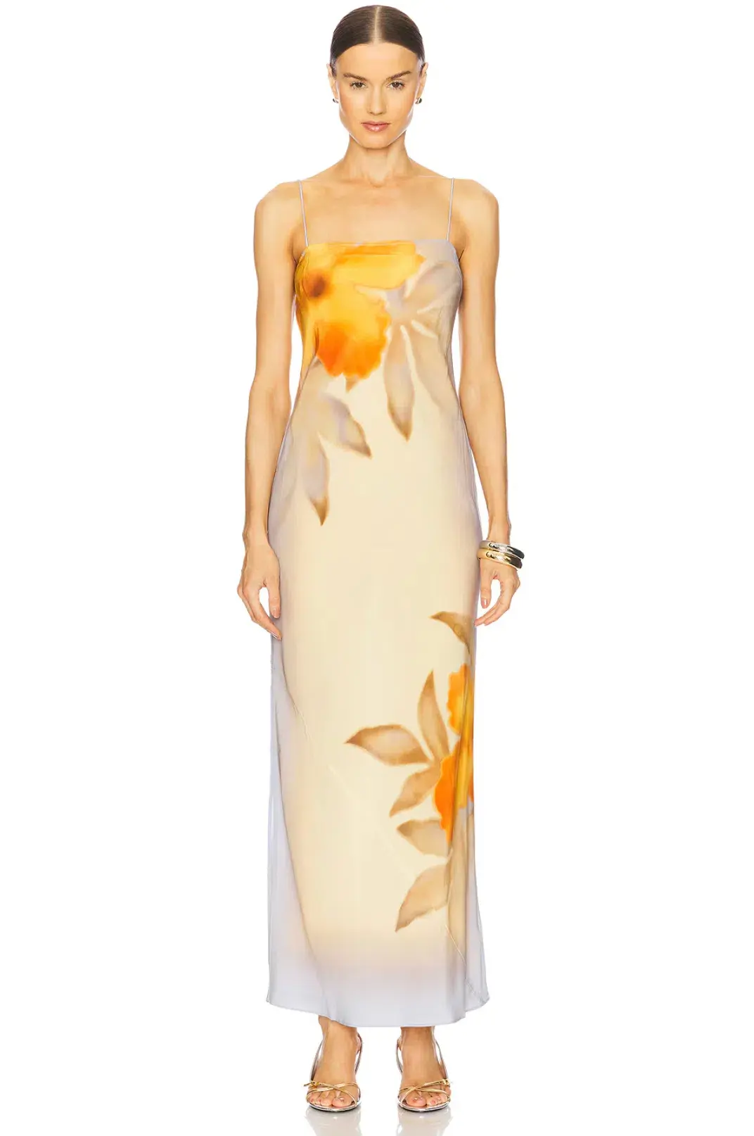 SIR The Label - Serene Slip Maxi Dress in Sequoia Floral Size 0 / AU 6 - Image 1