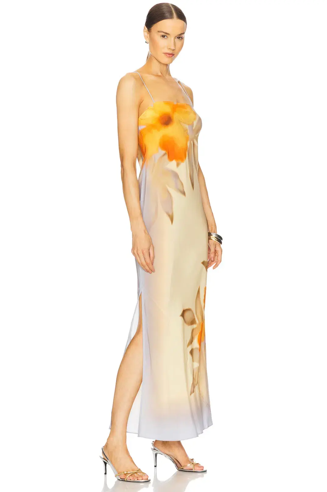 SIR The Label - Serene Slip Maxi Dress in Sequoia Floral Size 0 / AU 6 - Image 2