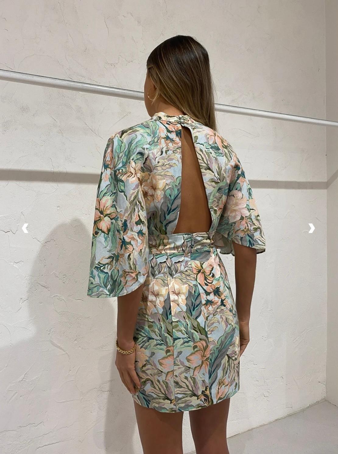 Significant Other - Millie Dress in Multi Tapestry Size 8 - Image 2