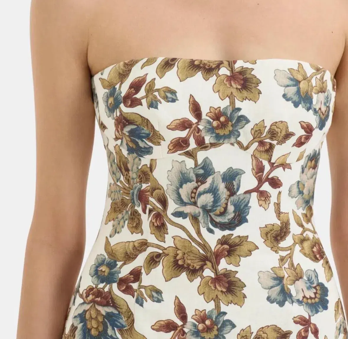 Sir the Label Eleanora Floral Linen Maxi Dress Size 10/M - Image 3