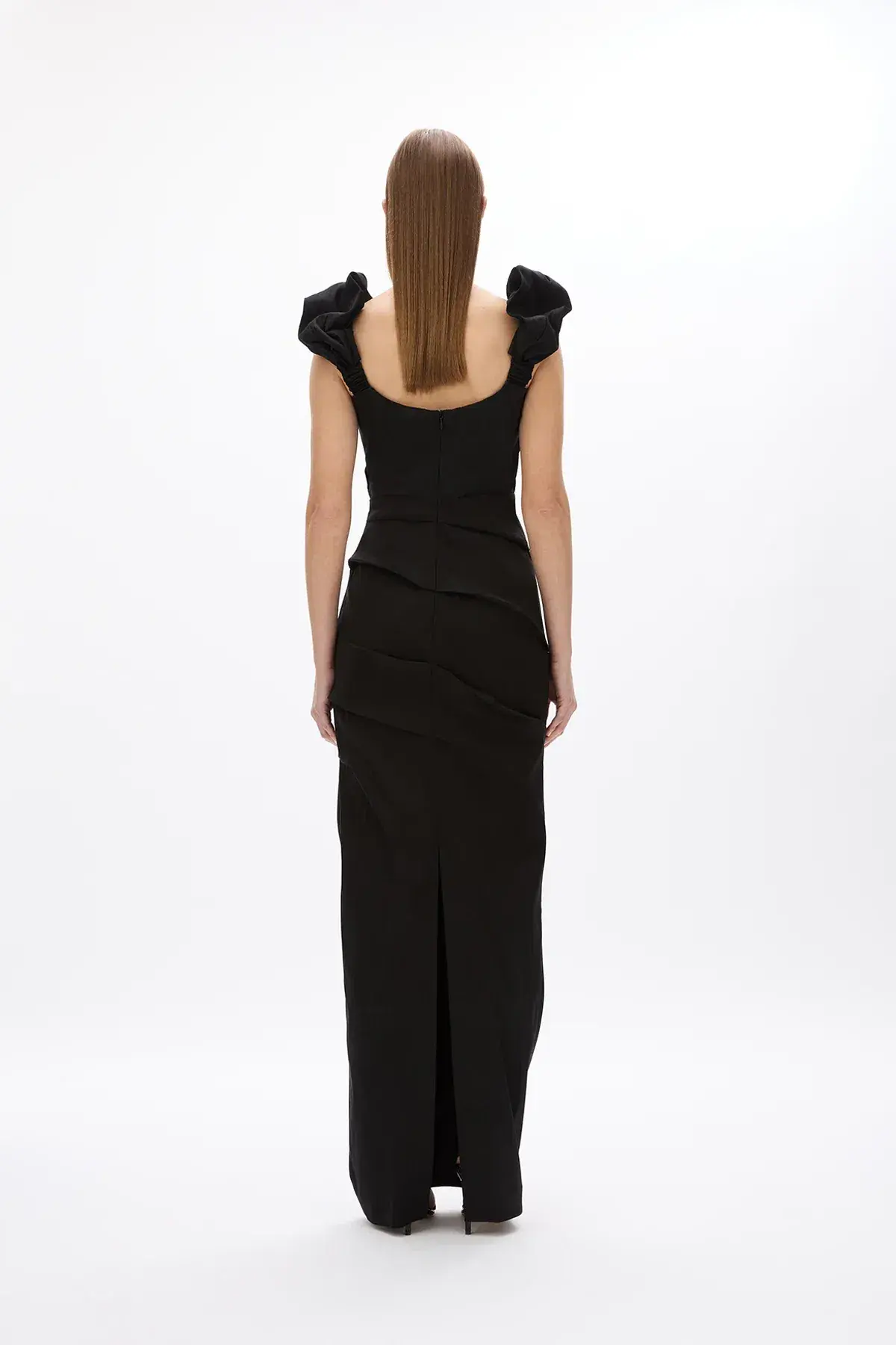 Rachel Gilbert Kalina Gown Black Size 2 / AU10 or AU12 - Image 2