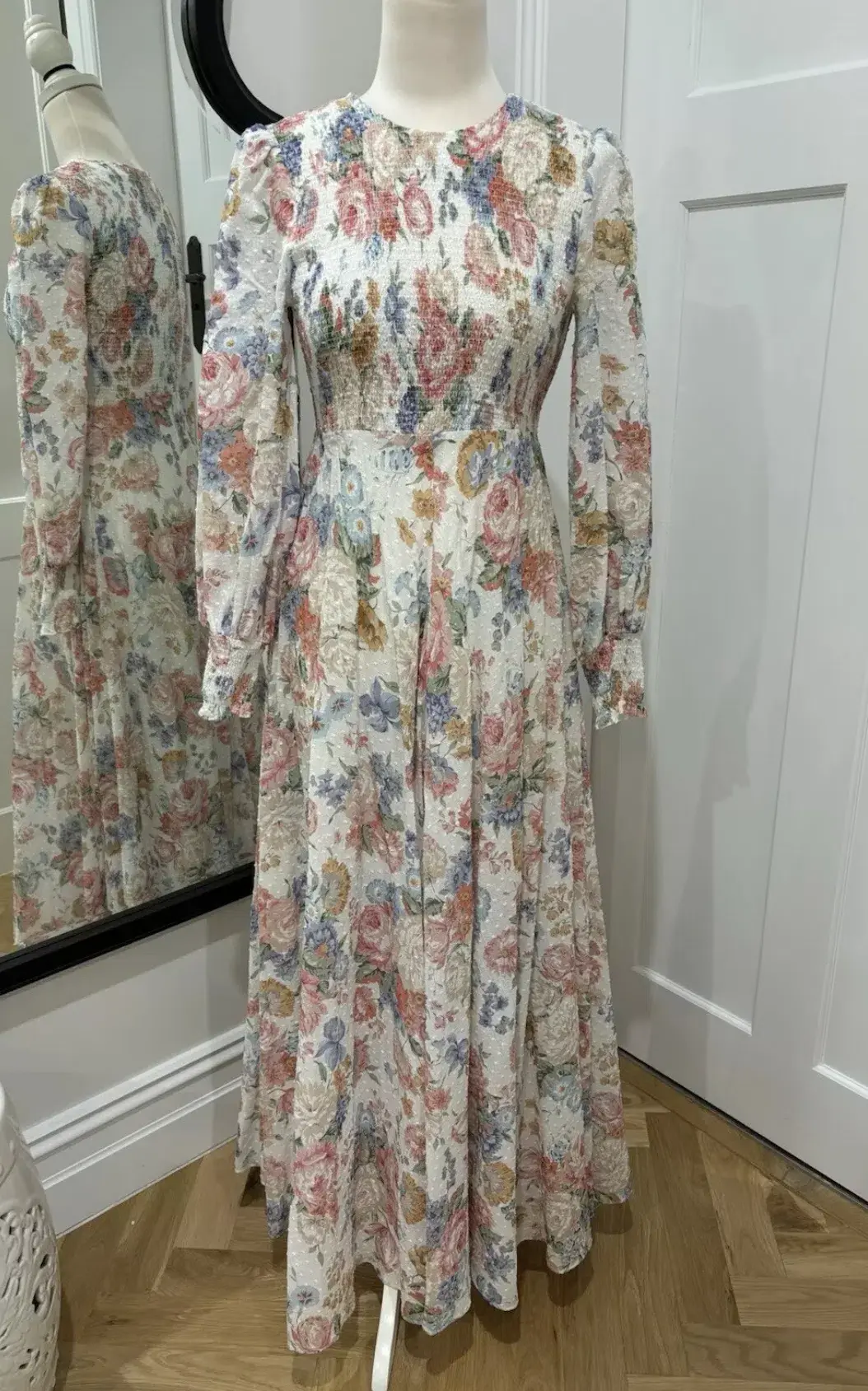 Zimmermann Bowie Shirred Floral Maxi Dress  - Image 1