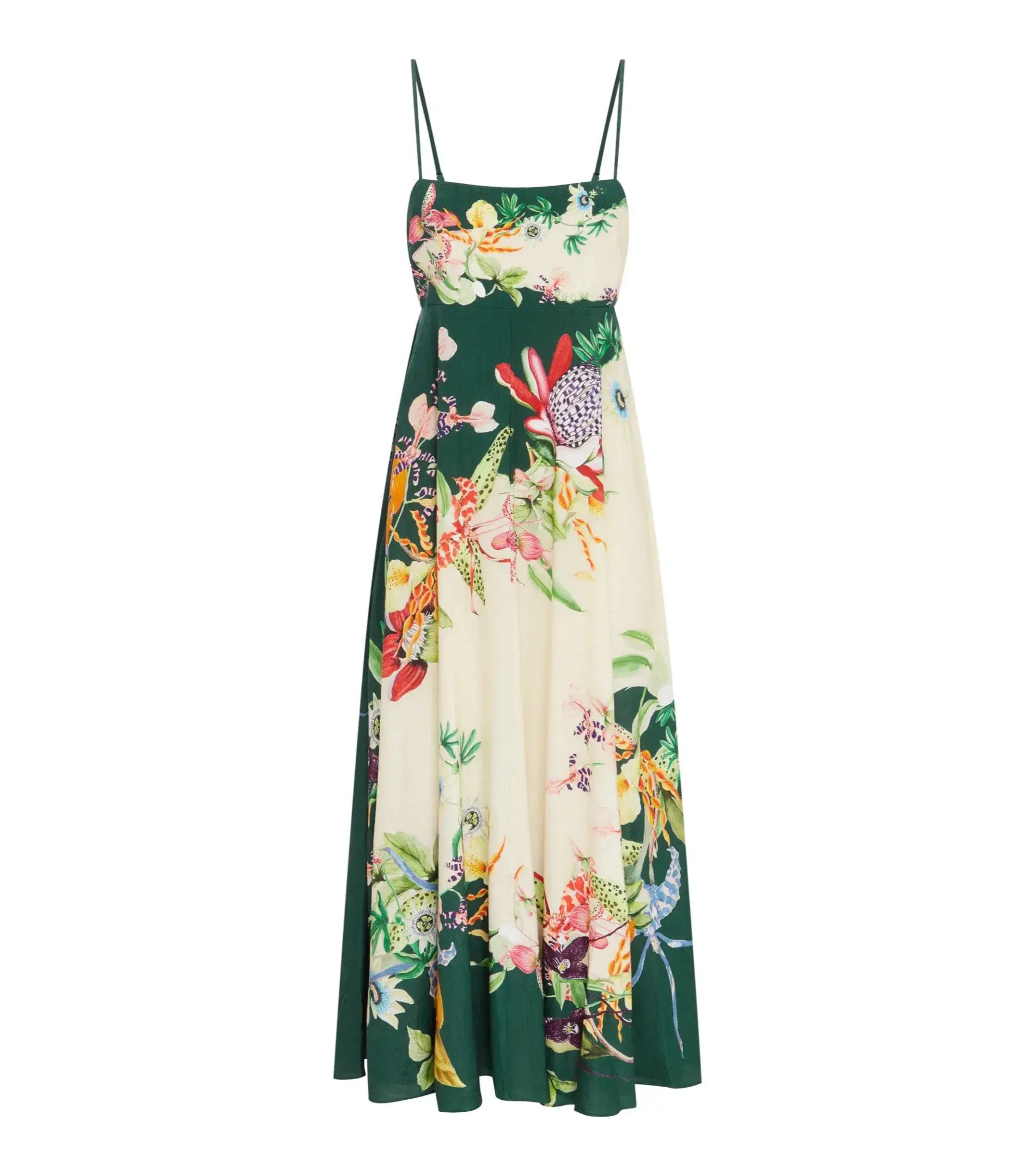 Alémais Aggie Sundress Midi Dress Print Size AU 10 - Image 4