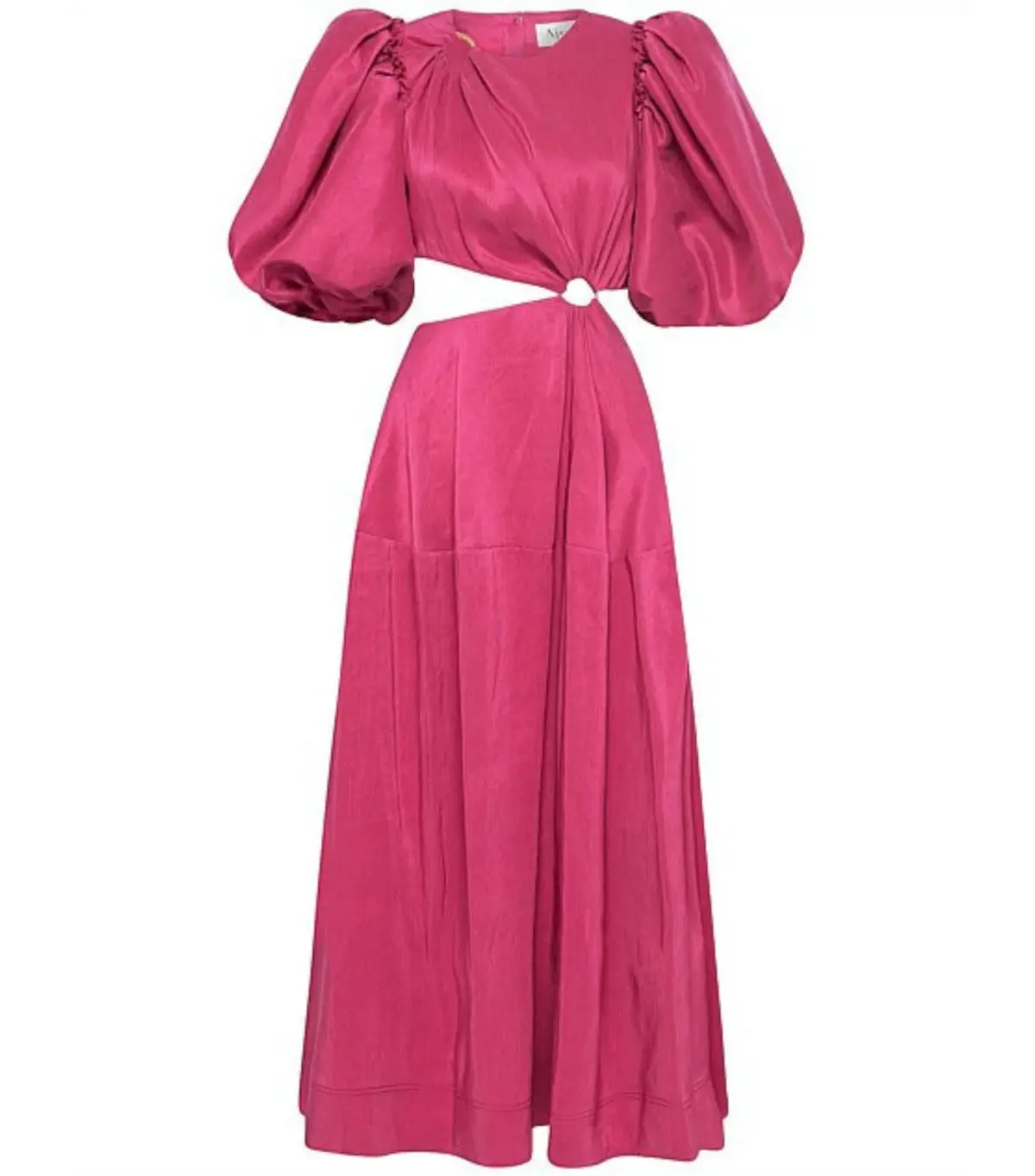 Aje Vanades Cut Out Ring Dress in Fuchsia Pink Size AU 6  - Image 5